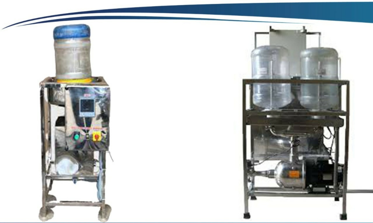 Single stage jar washing machine